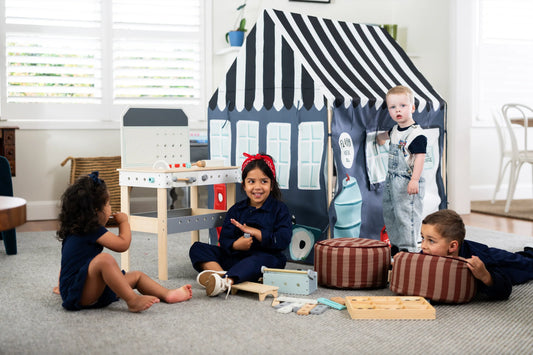 Flippi Mechanic Garage Play Tent with Frame & Cover | Mucky Wolf