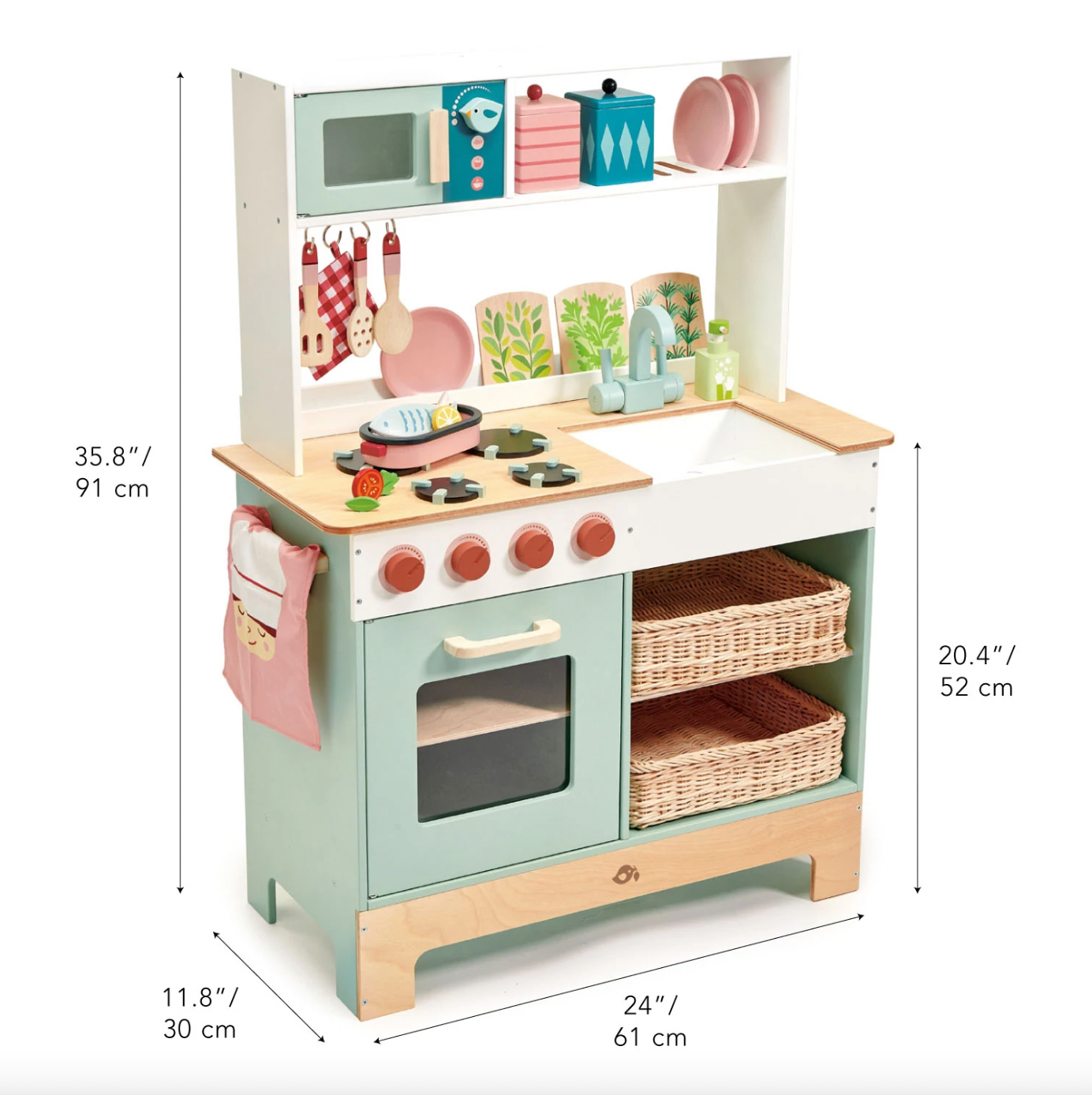 Tender Leaf Toys Wooden Play Kitchen