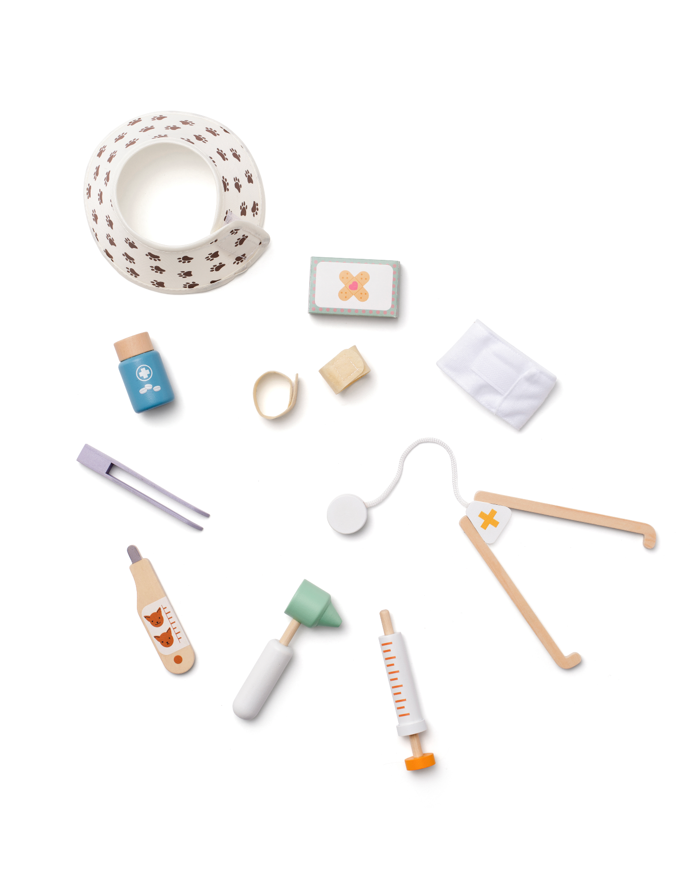 Kids' Veterinary Play Set - Pretend Vet Kit for Plush Toys and Stuffed Animals