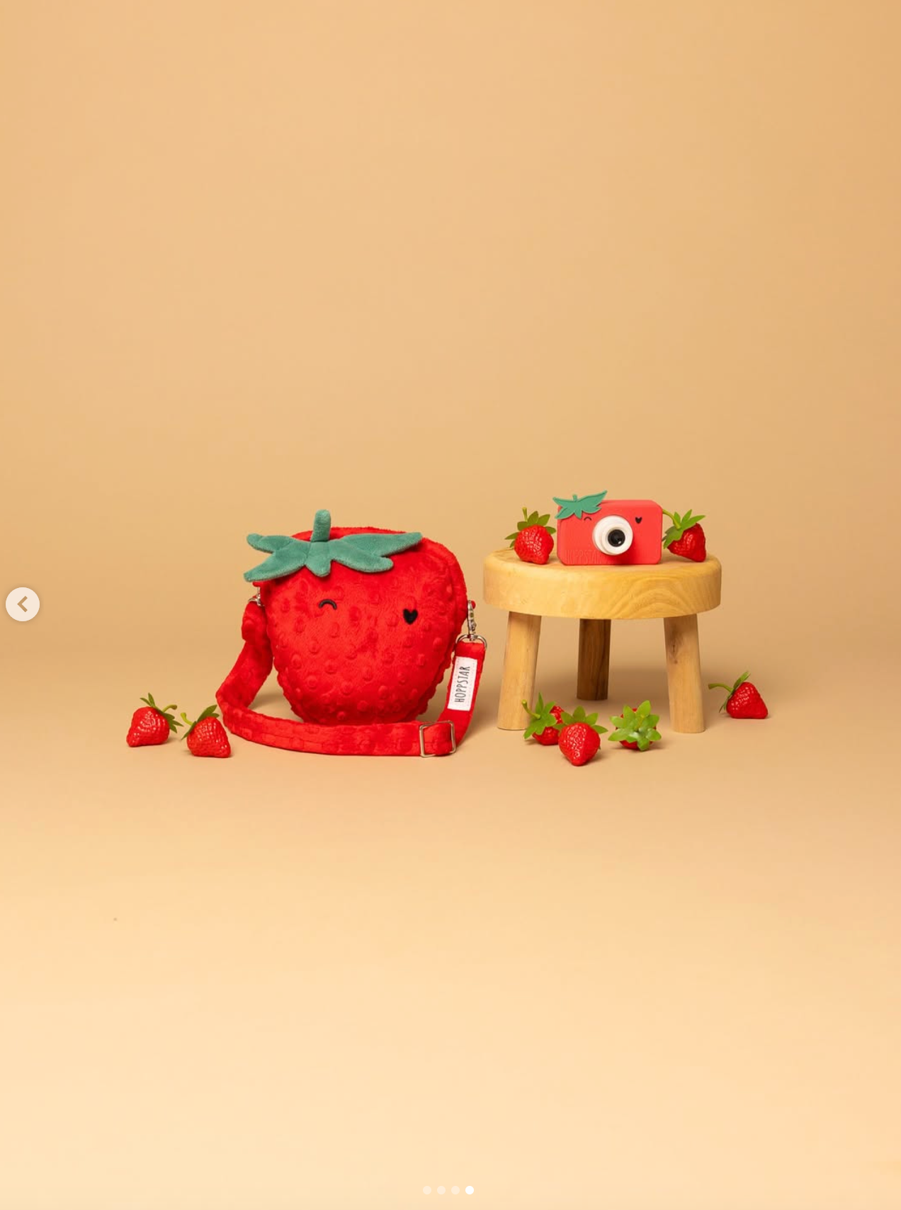 Hoppstar Rookie Strawbella Digital Camera + Fruit Bag Bundle