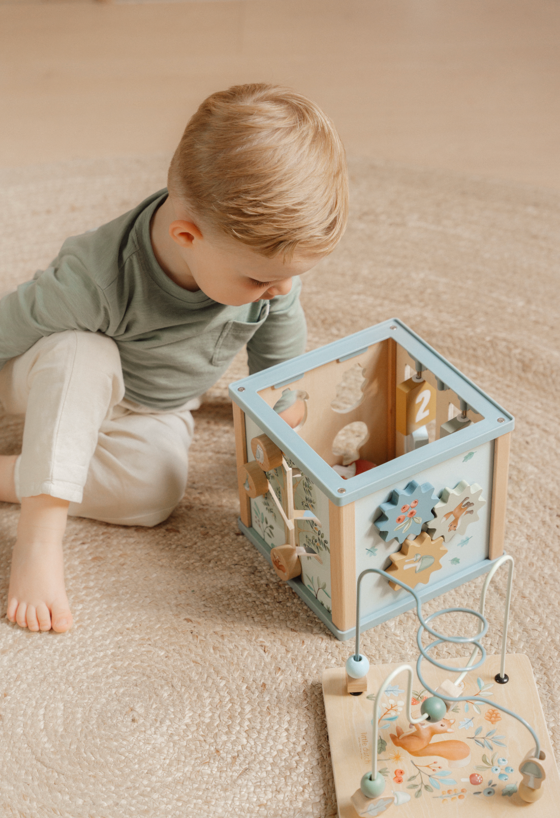Little Dutch - Activity Cube - Forest Friends
