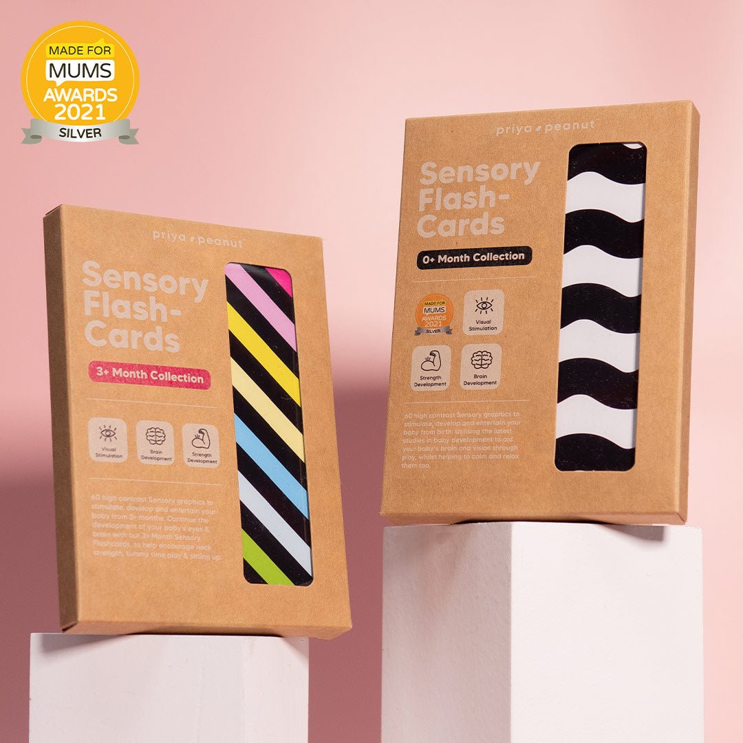 Baby Sensory Flash Card Bundle | Priya & Peanut | Mucky Wolf