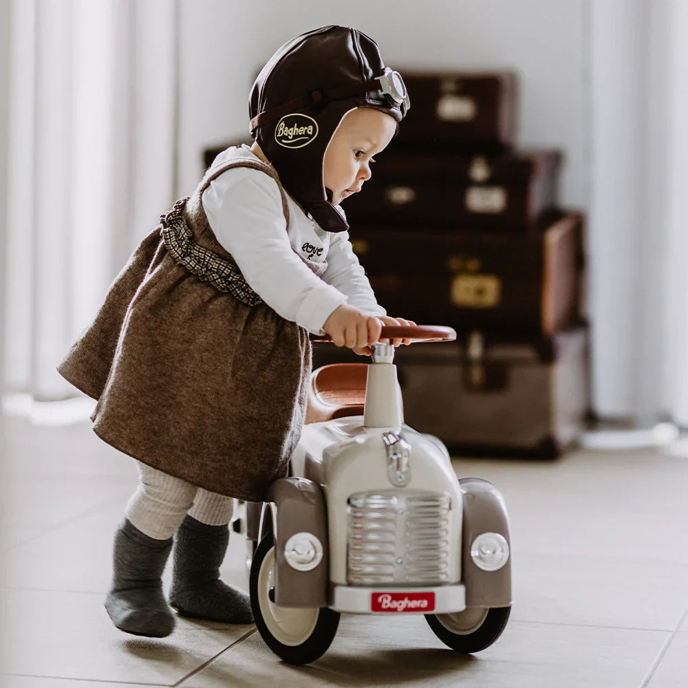 Baghera Speedster Ride-On – Silk Grey Toddler Ride On Toy | Mucky Wolf