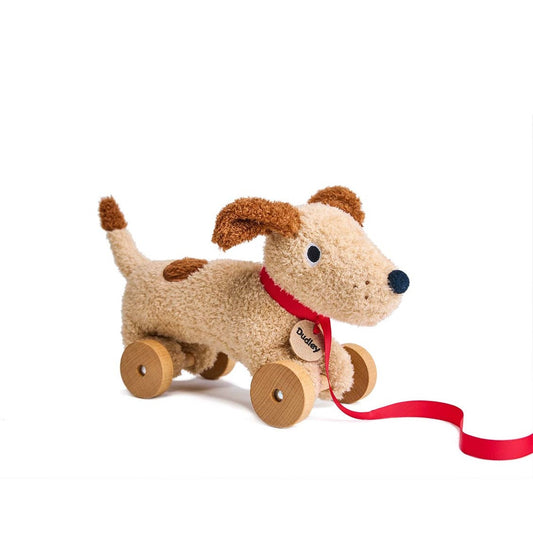  Dudley Pull Along Dog | ThreadBear | Mucky Wolf