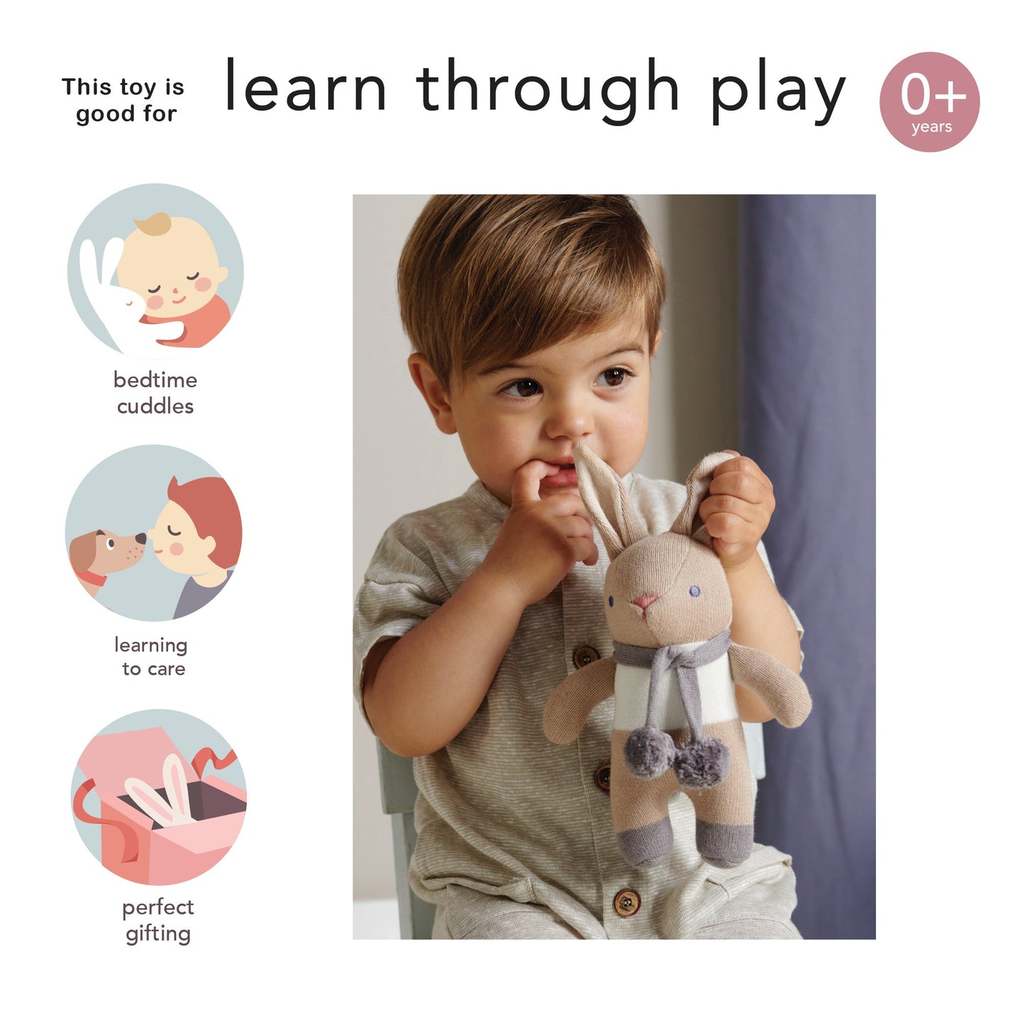 Organic Bunny Baby Gift Set