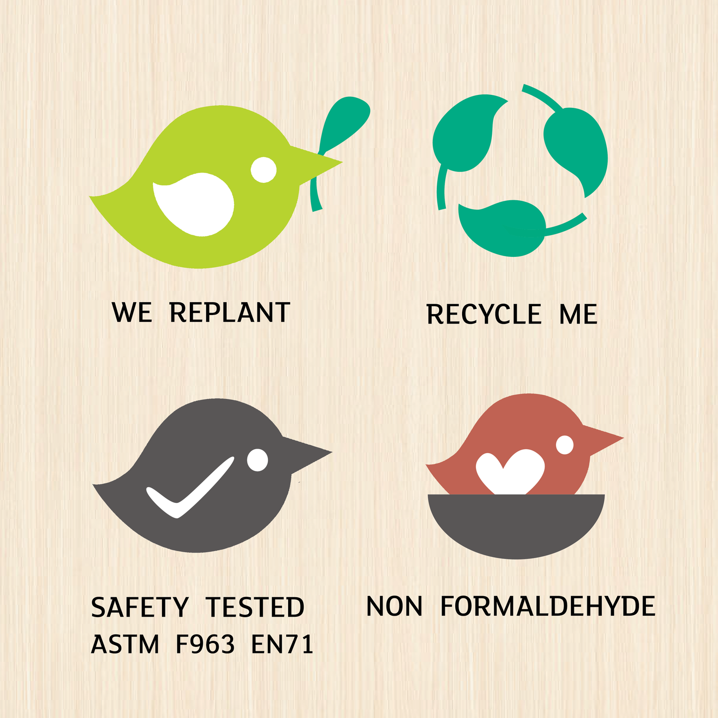 Tender Leaf Toys Wooden Bird's Nest Play Cafe