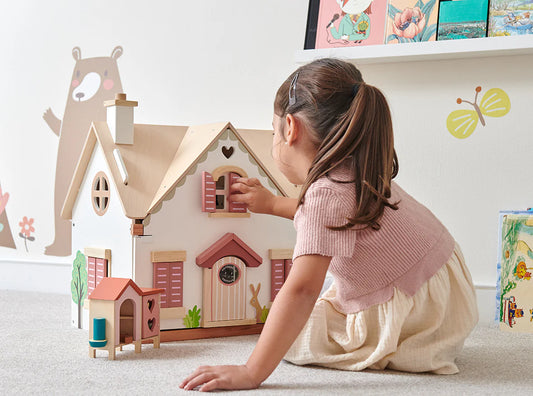 Tender Leaf Toys Cottontail Cottage Dolls House