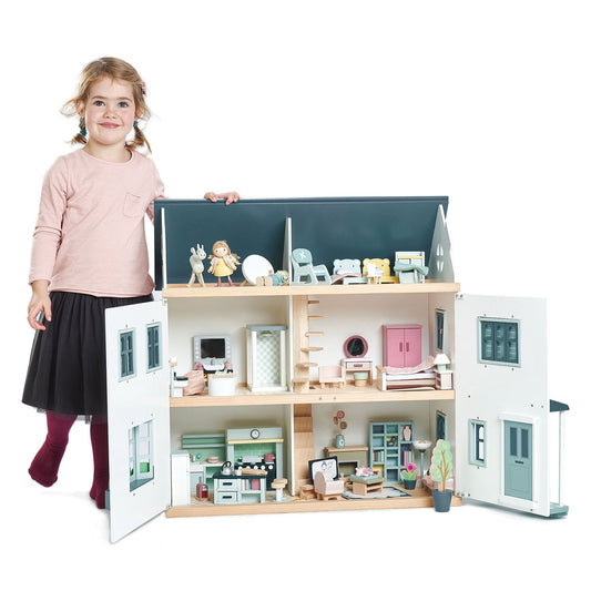 Wooden Dolls House Sitting Room / Lounge Furniture