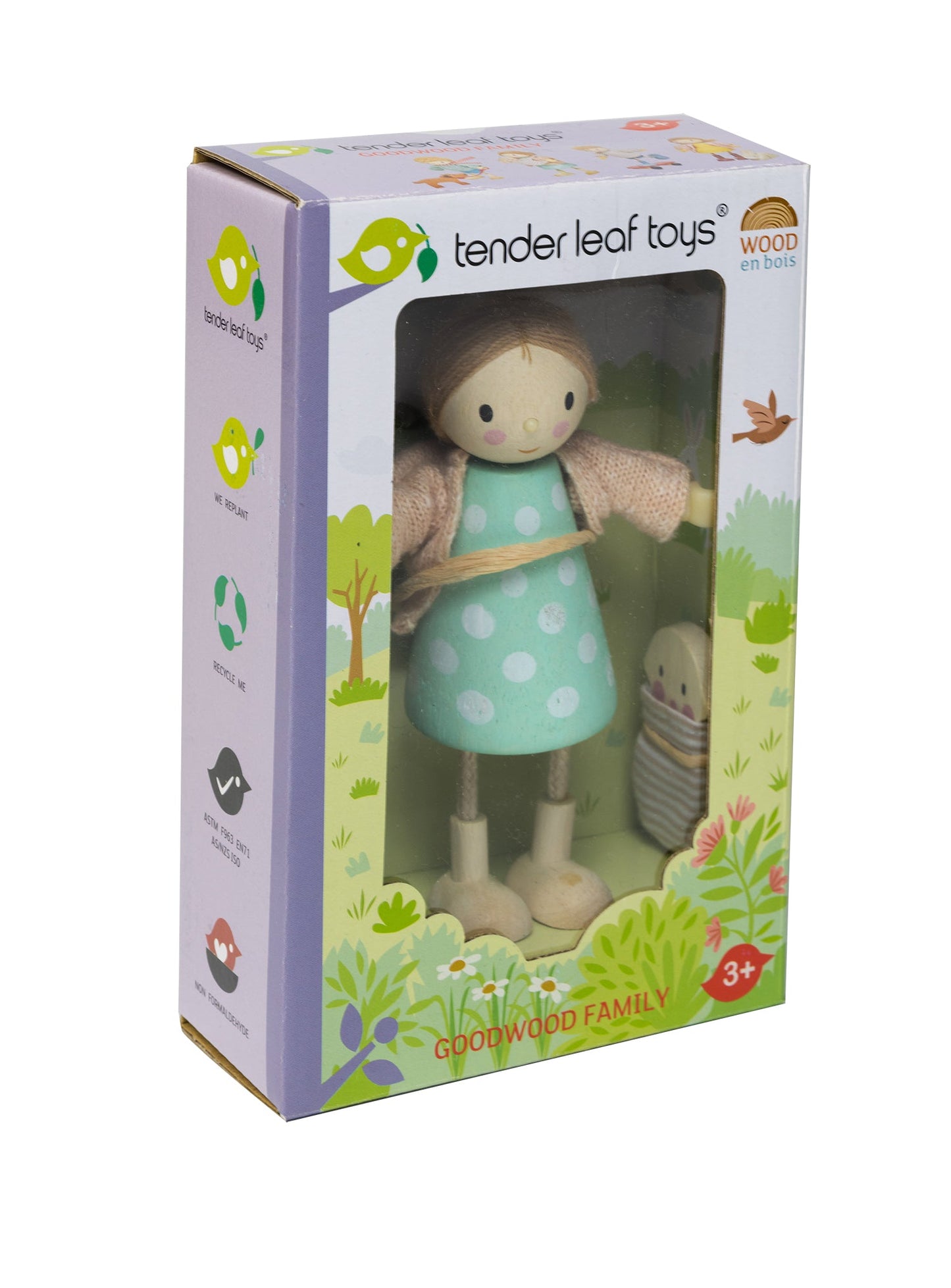 Amy And Her Rabbit - Dolls House Doll Accessory