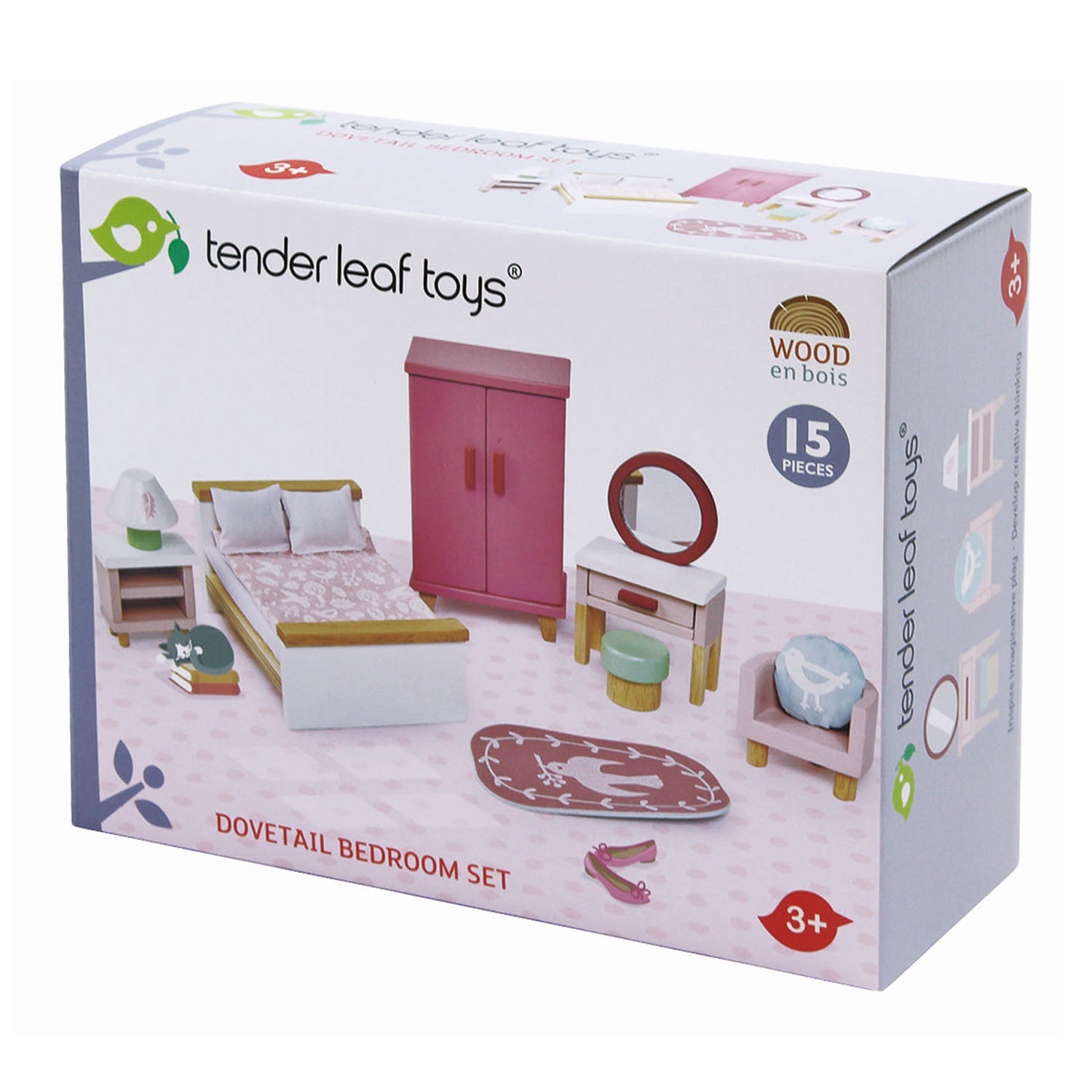 Dolls House Bedroom Furniture Set