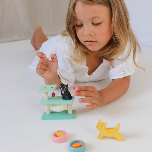 Dolls House Pet Cats Set