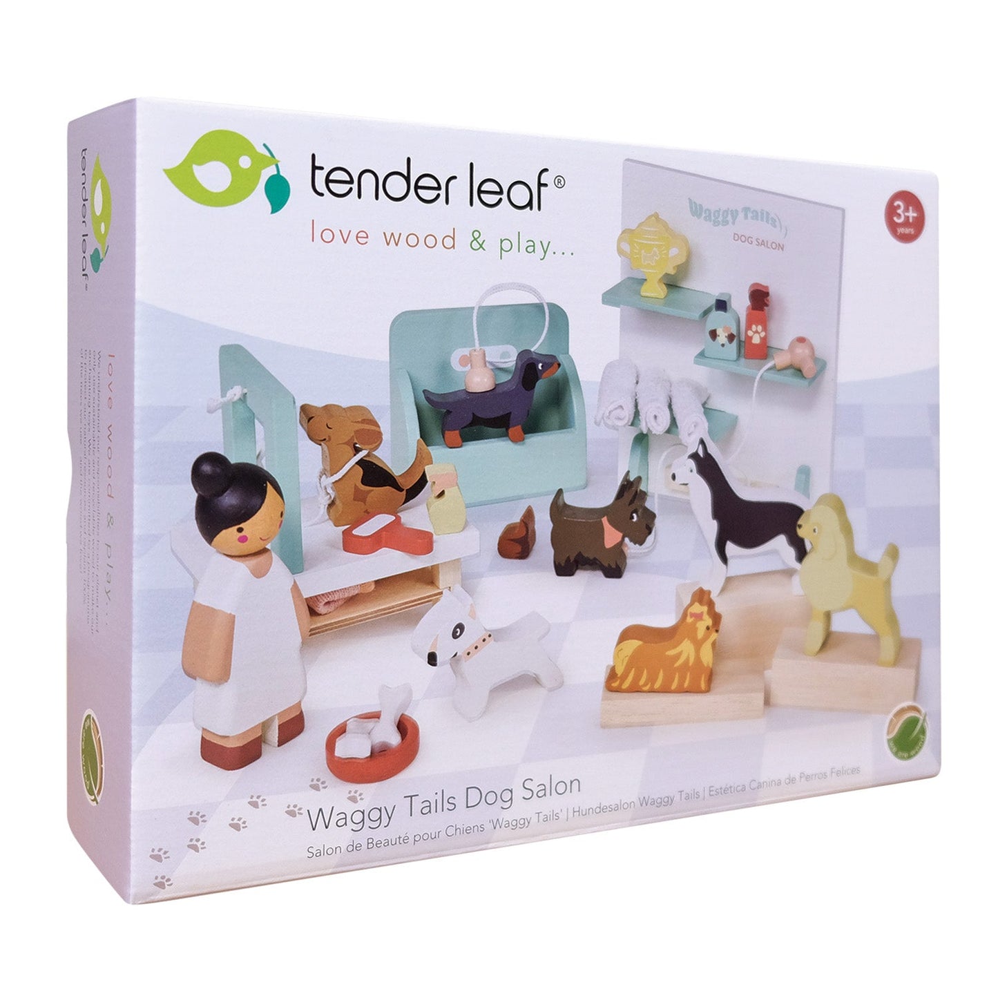 Tender Leaf Toys Waggy Tails Dog Salon