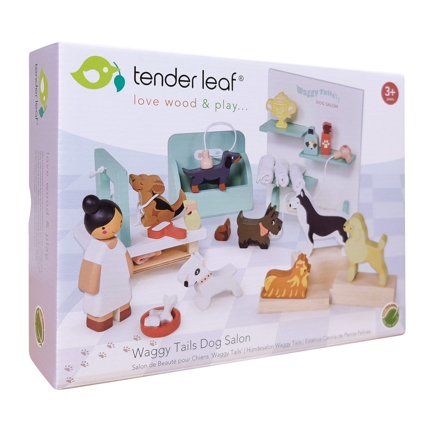 Tender Leaf Toys Waggy Tails Dog Salon