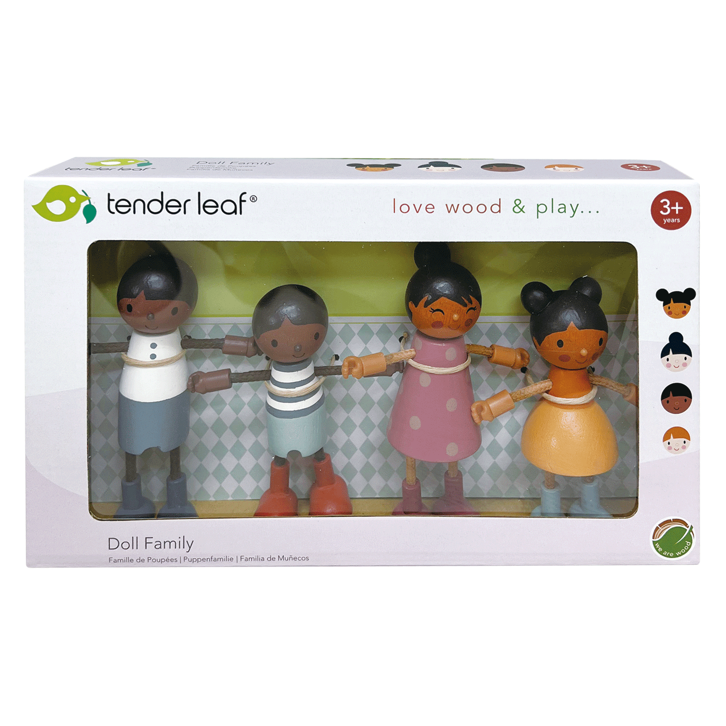 Hummingbird Doll's House Family Set