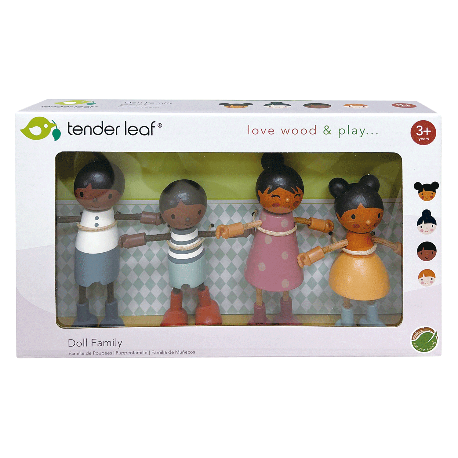 Hummingbird Doll's House Family Set