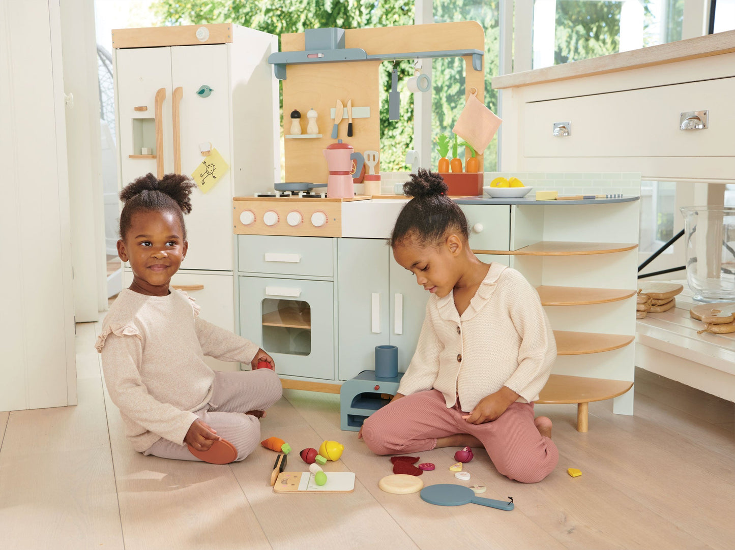 La Fiamma Grand Kitchen - Premium Wooden Play Kitchen | Tender Leaf Toys