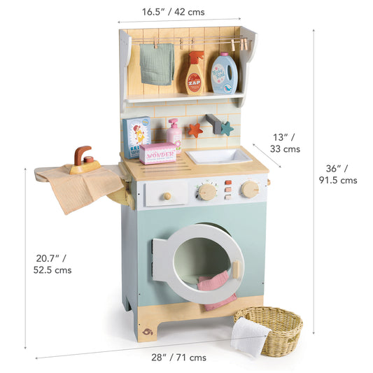 Wooden Toy Laundrette