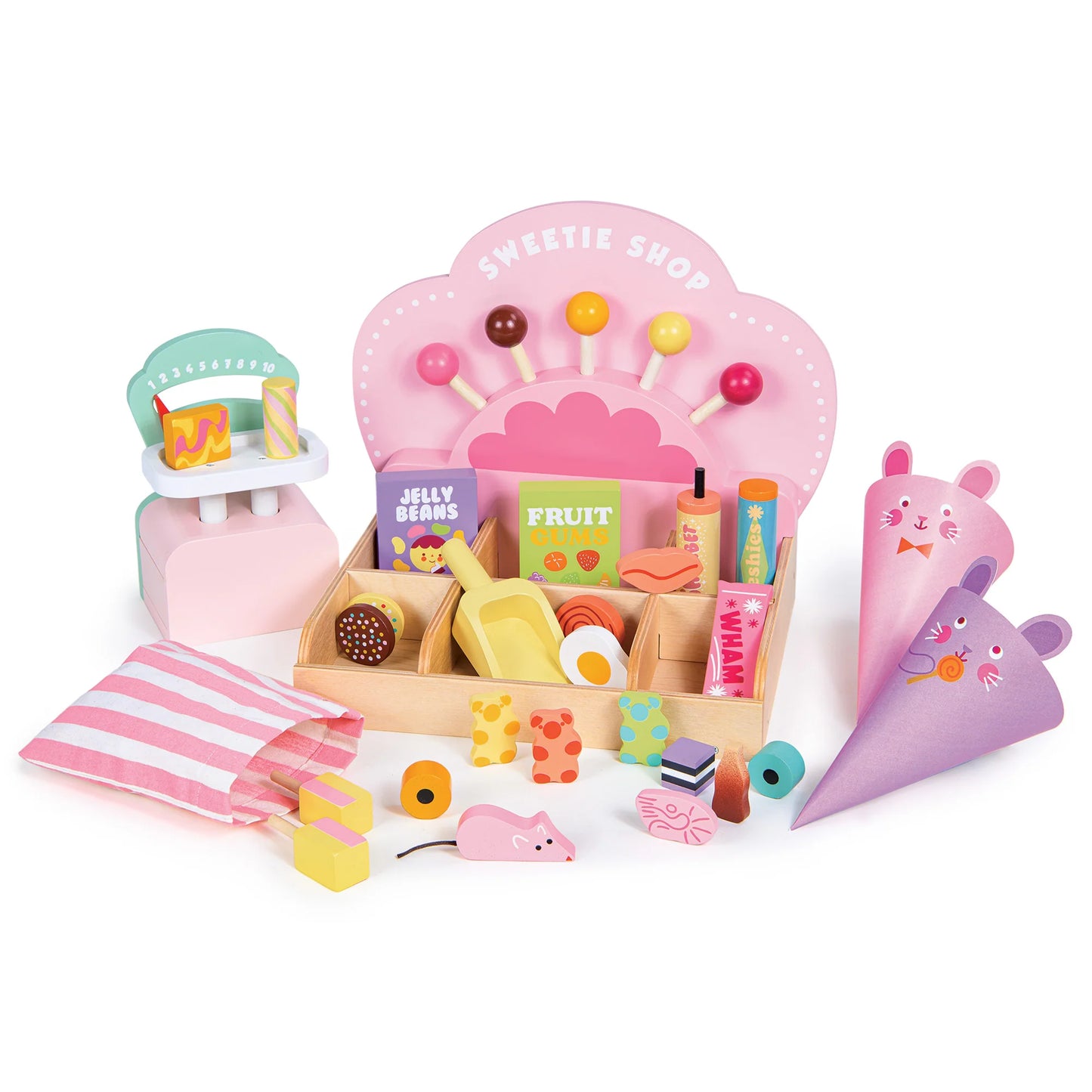 Tender Leaf Toys Sweetie Pic 'n' Mix Toy Shop for Toddlers