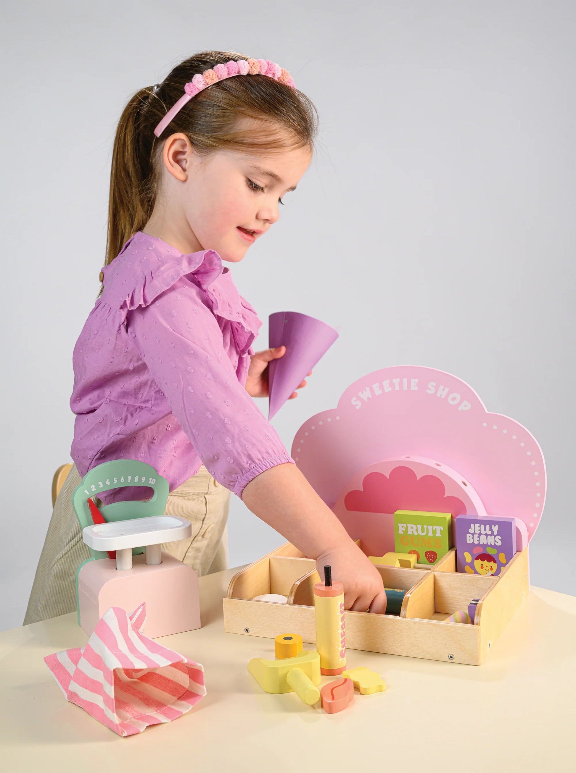 Tender Leaf Toys Sweetie Pic 'n' Mix Toy Shop for Toddlers