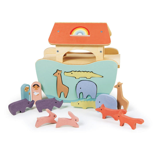 Little Noah's Ark Wooden Toy | Tender Leaf Toys | Mucky Wolf