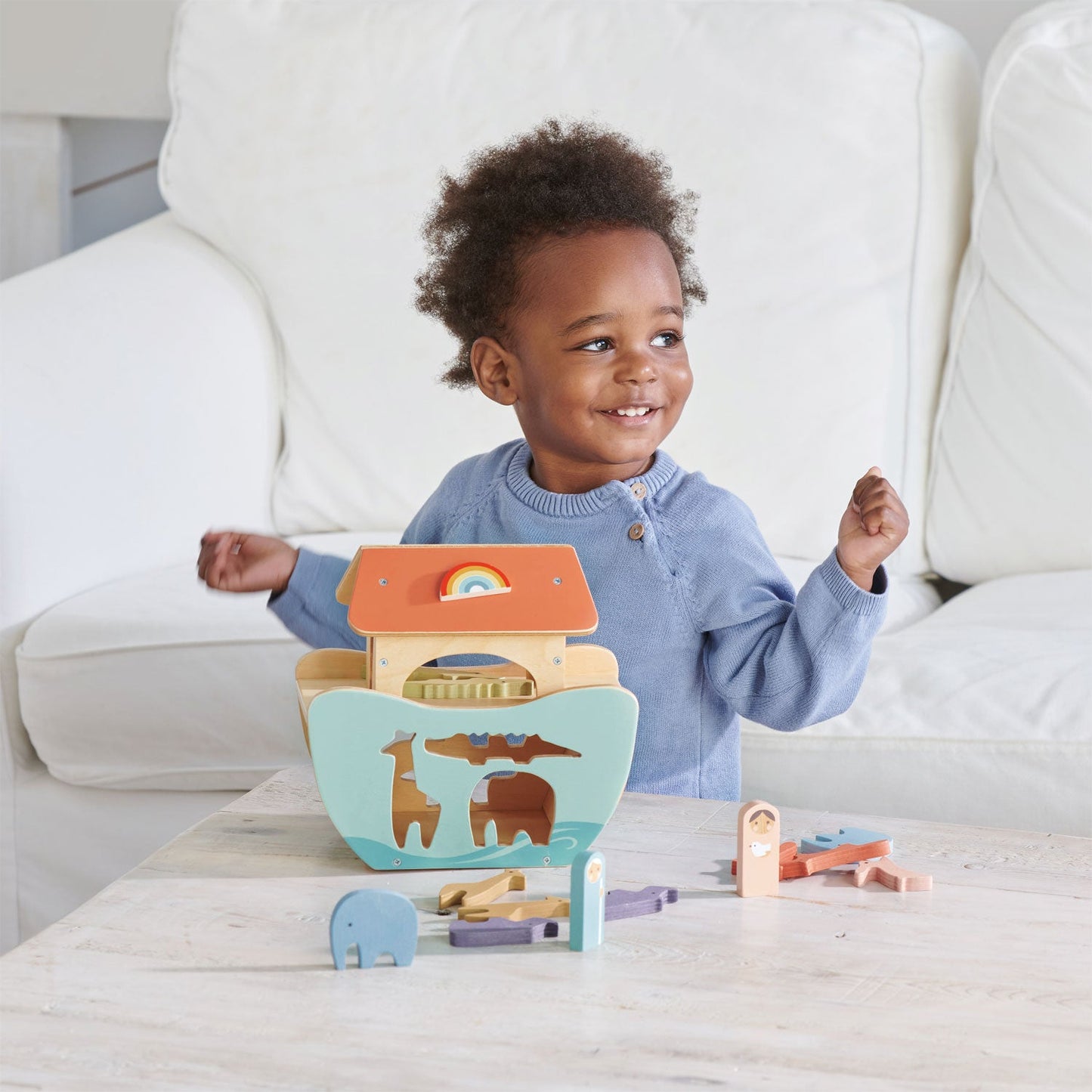 Little Noah's Ark Wooden Toy | Tender Leaf Toys | Mucky Wolf