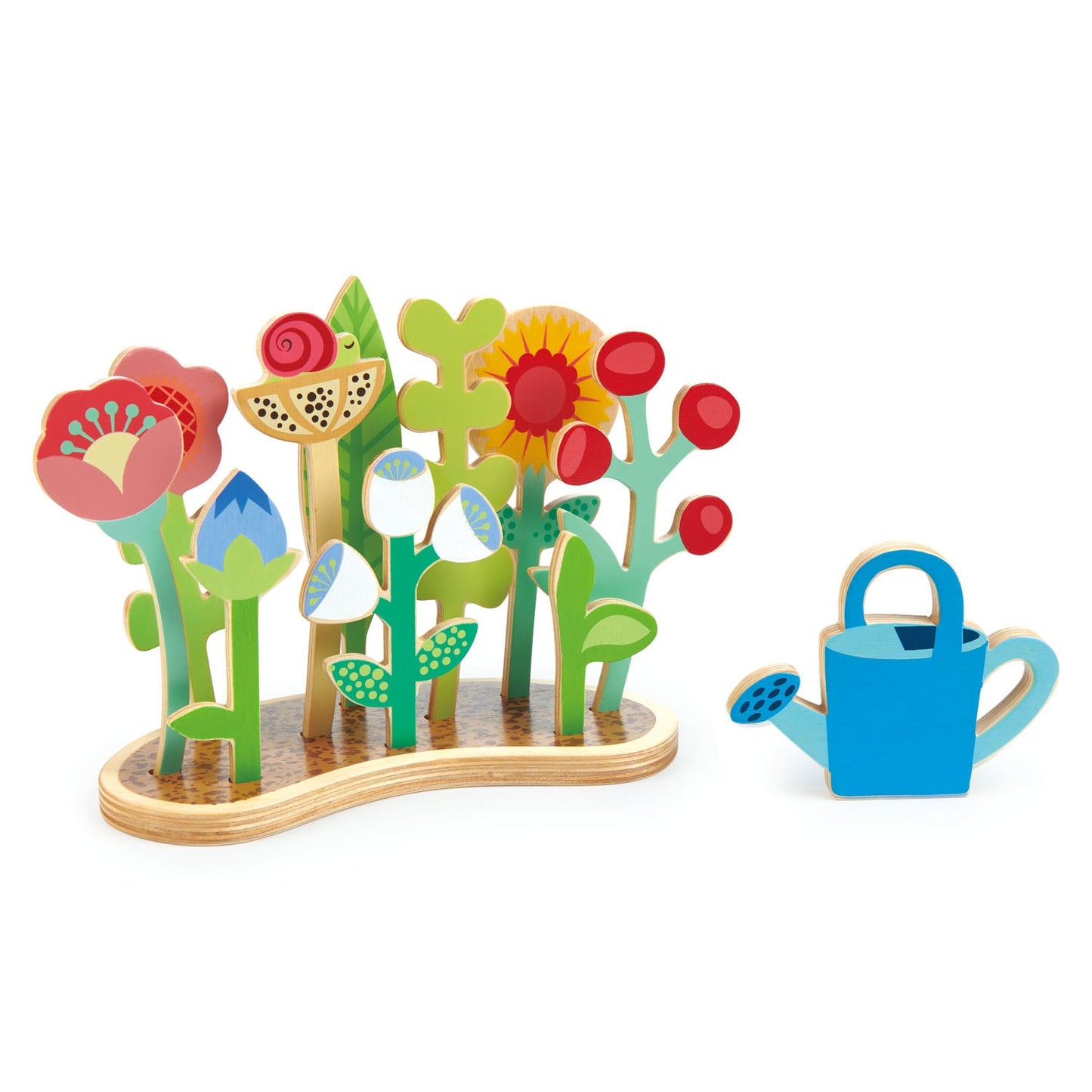 Wooden Flower Bed Pretend Play - Ages 3+