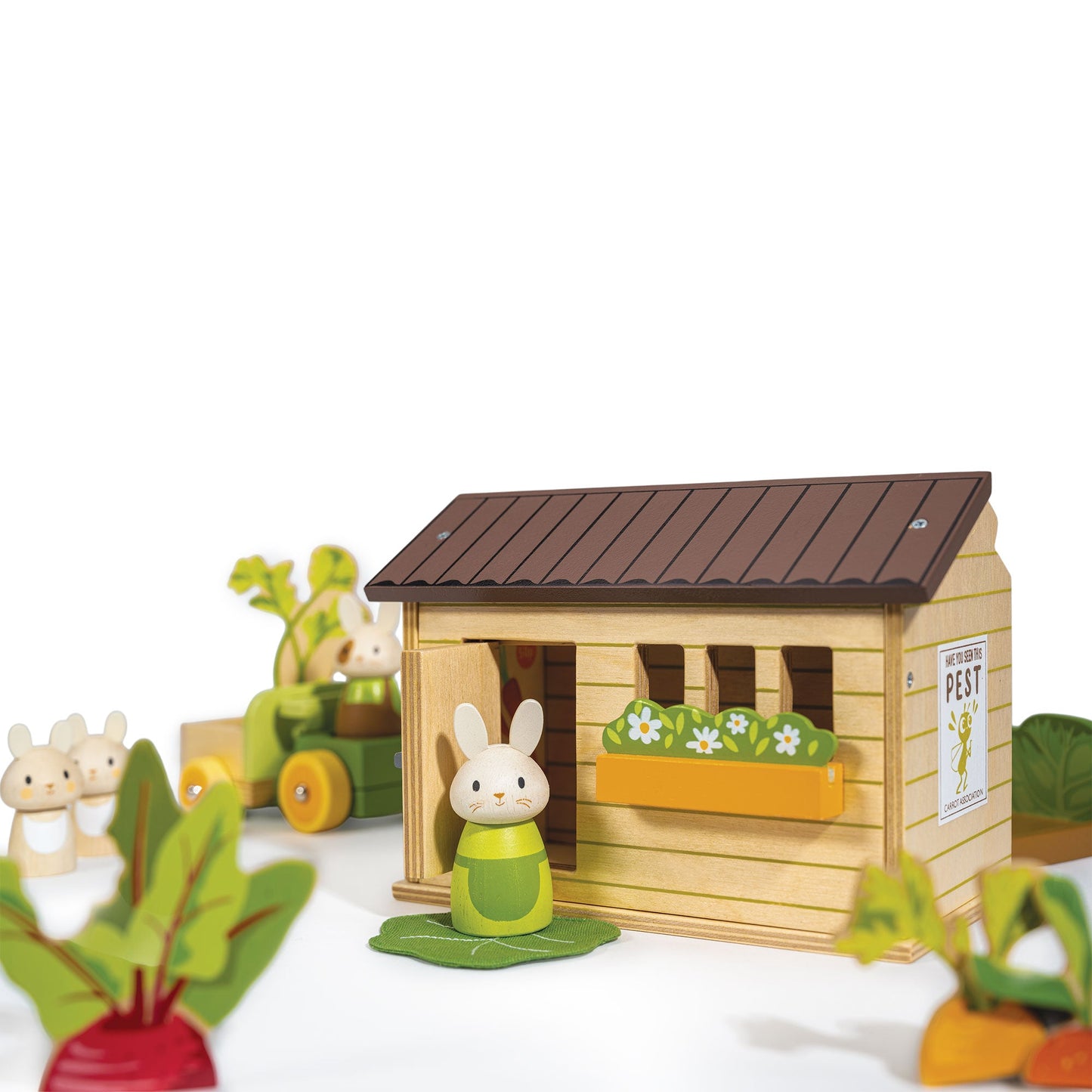 Bunny's Carrot Patch - Pretend Play - Merrywood Tales