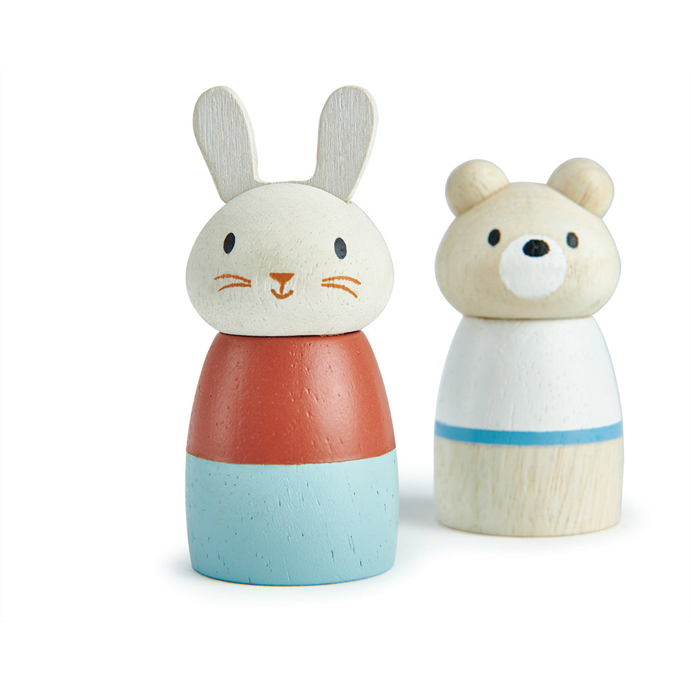 Wooden Sailway Boat - Tender Leaf Toys