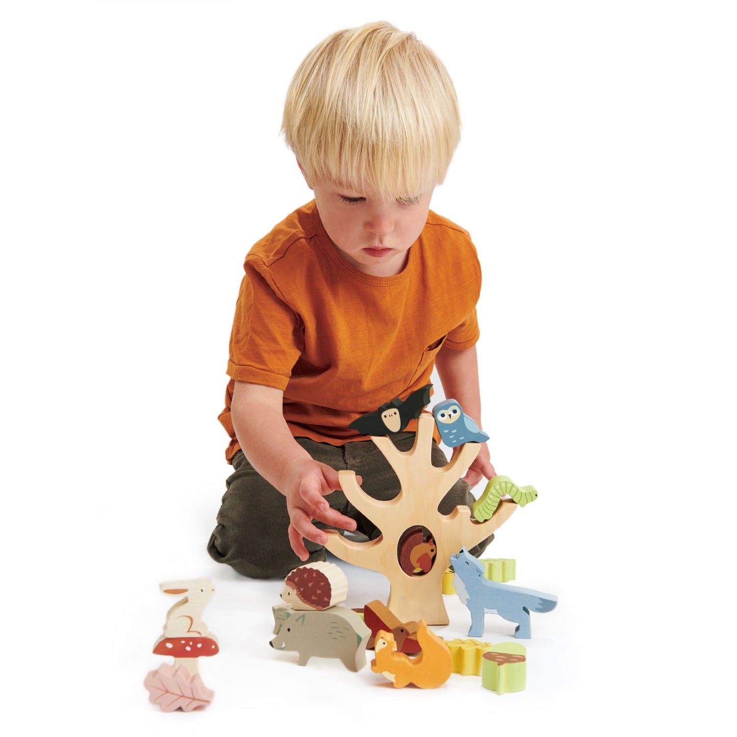 Wooden Stacking Forest Toy