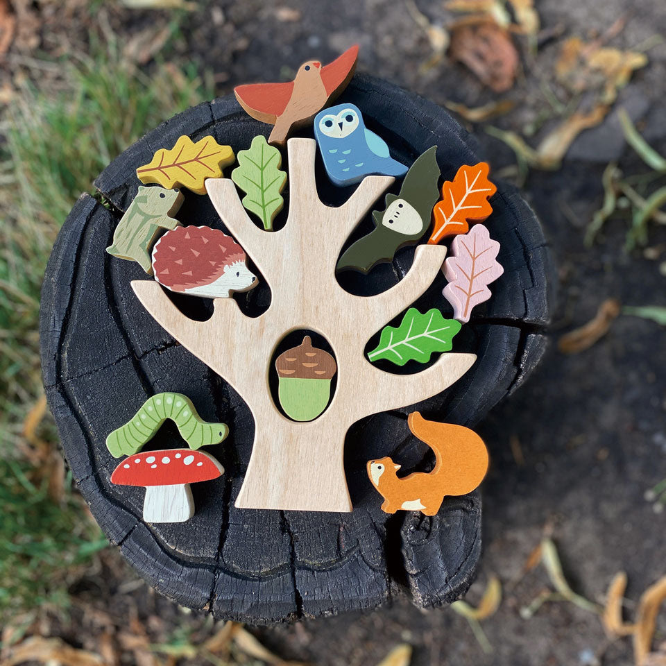 Wooden Stacking Forest Toy