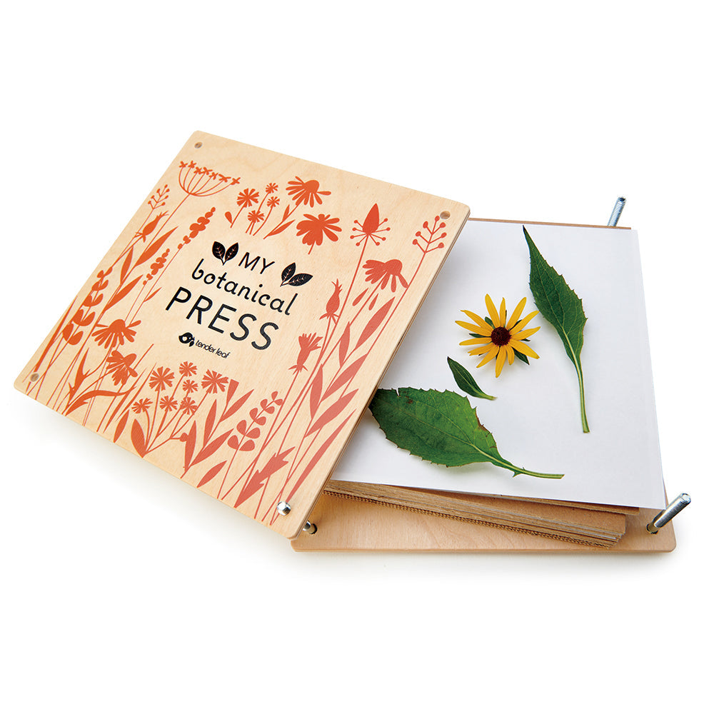 Wooden Flower Press For Children - Tender Leaf Toys