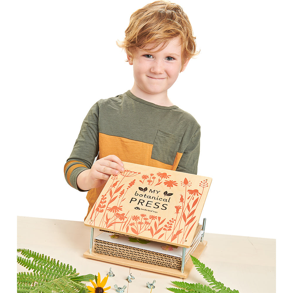 Wooden Flower Press For Children - Tender Leaf Toys