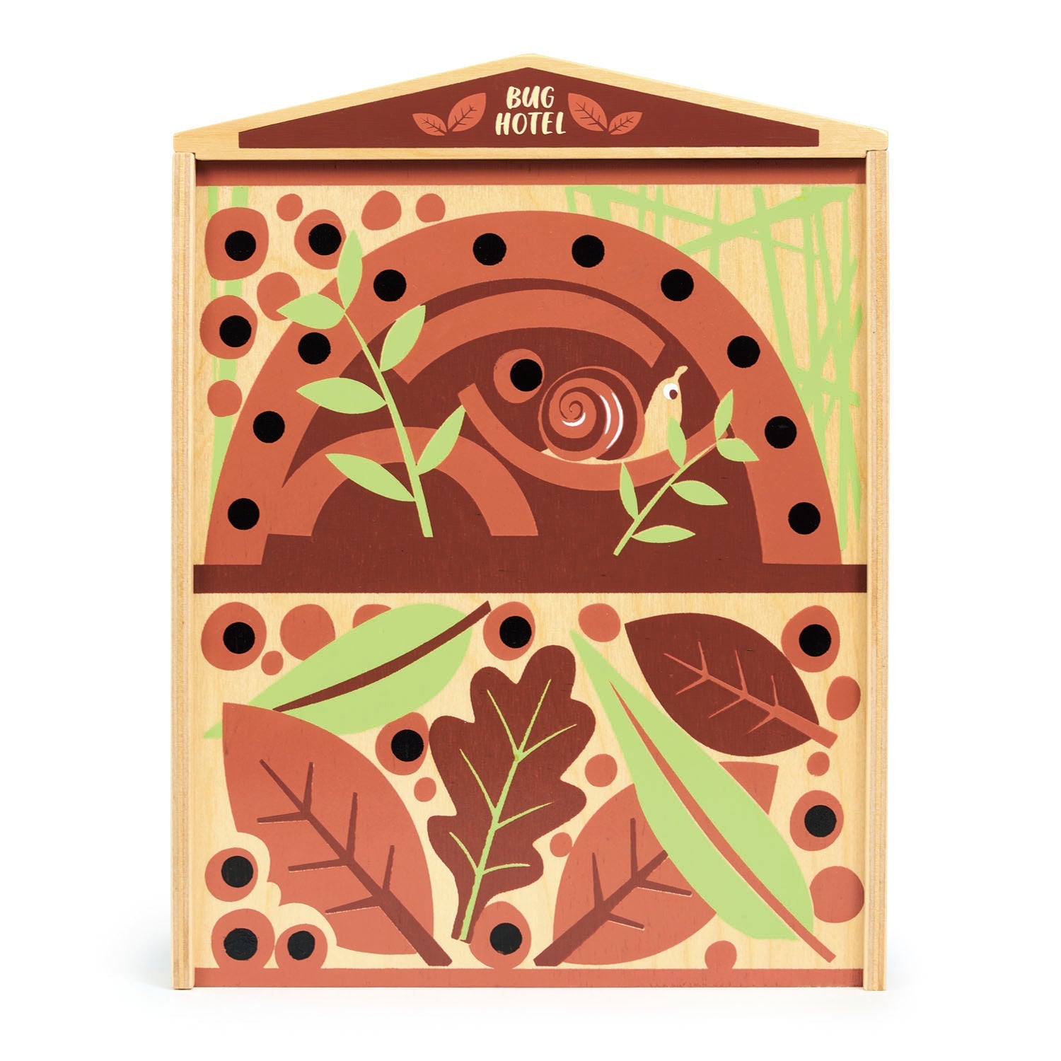 Wooden Bug Hotel Toy | Educational Insect Sorting - Tender Leaf Toys