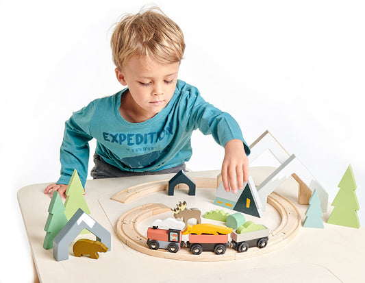 Tender Leaf Toys Treetops Train Set