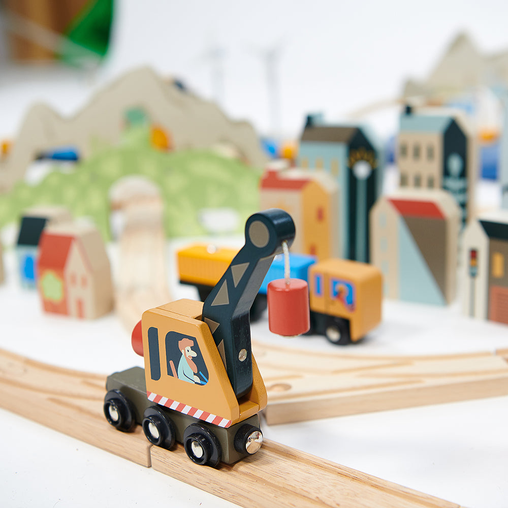 Mountain View Train Set | Tender Leaf Toys | Mucky Wolf