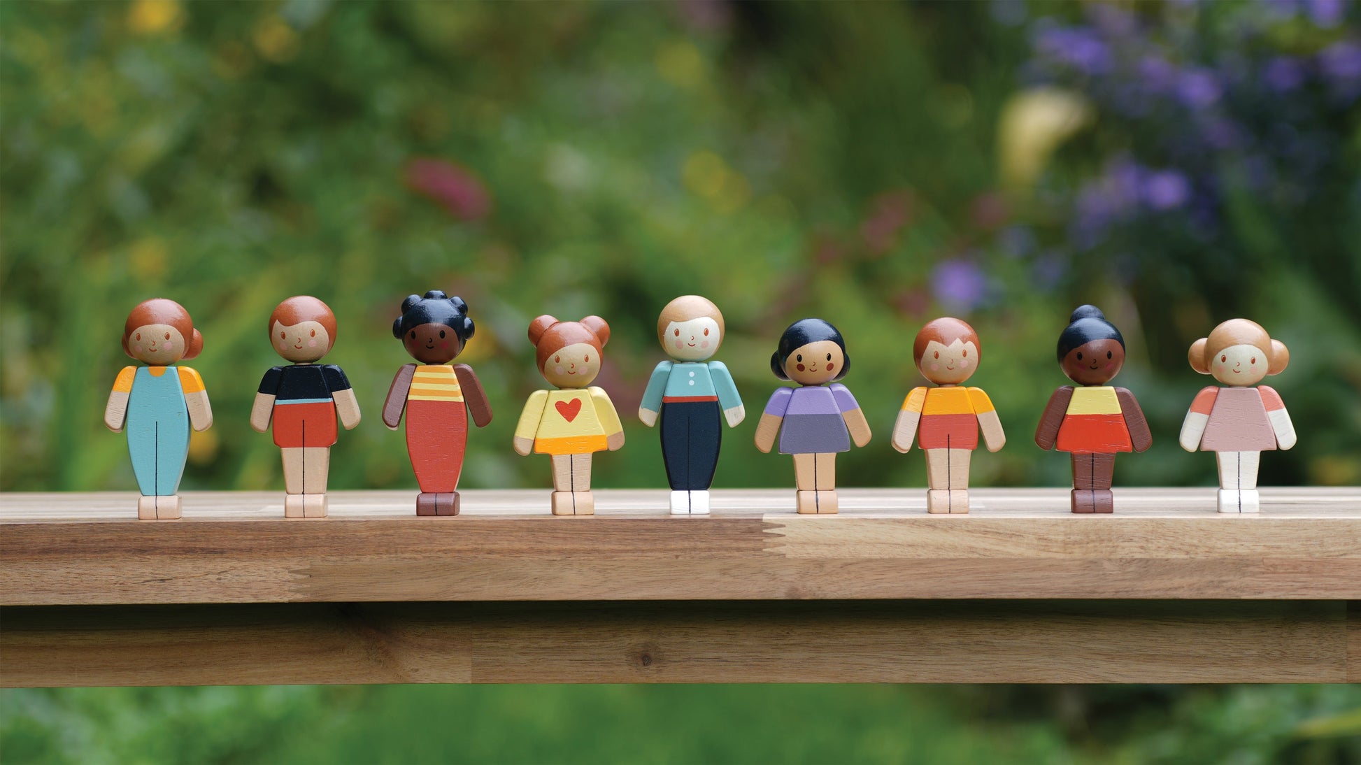 Mix & Match Wooden Dolls House Doll - Boy