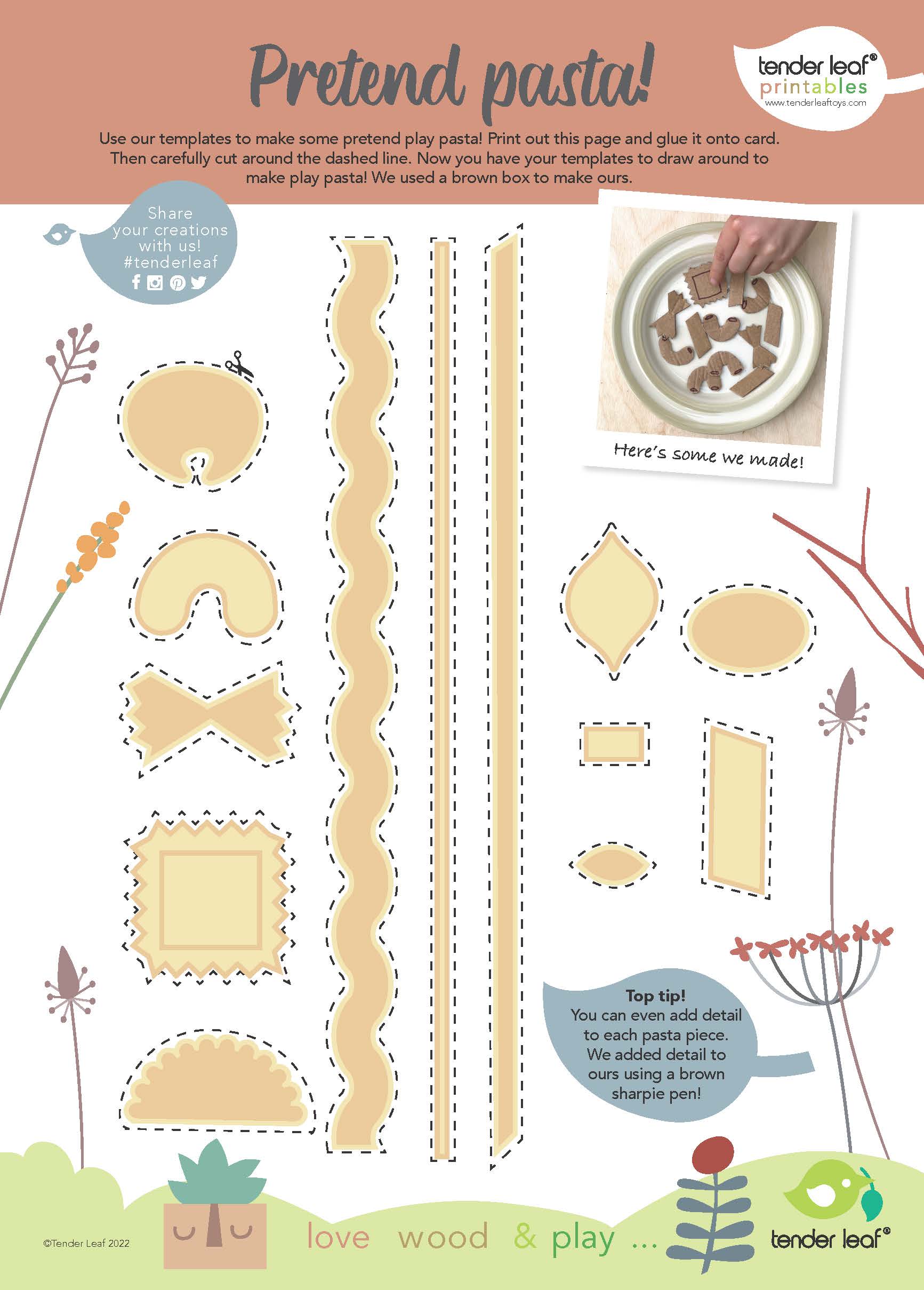 La Fiamma Grand Kitchen - Premium Wooden Play Kitchen | Tender Leaf Toys