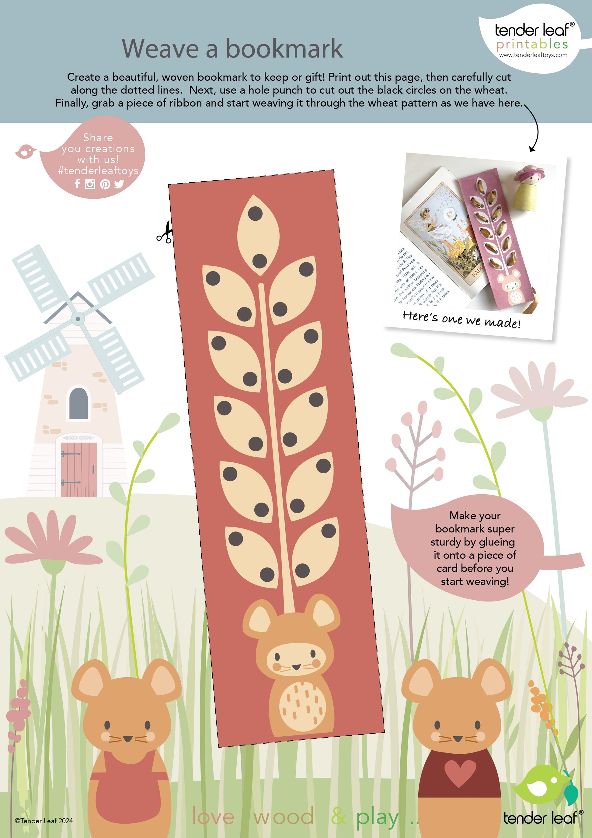 Tender Leaf Toys Penny Windmill