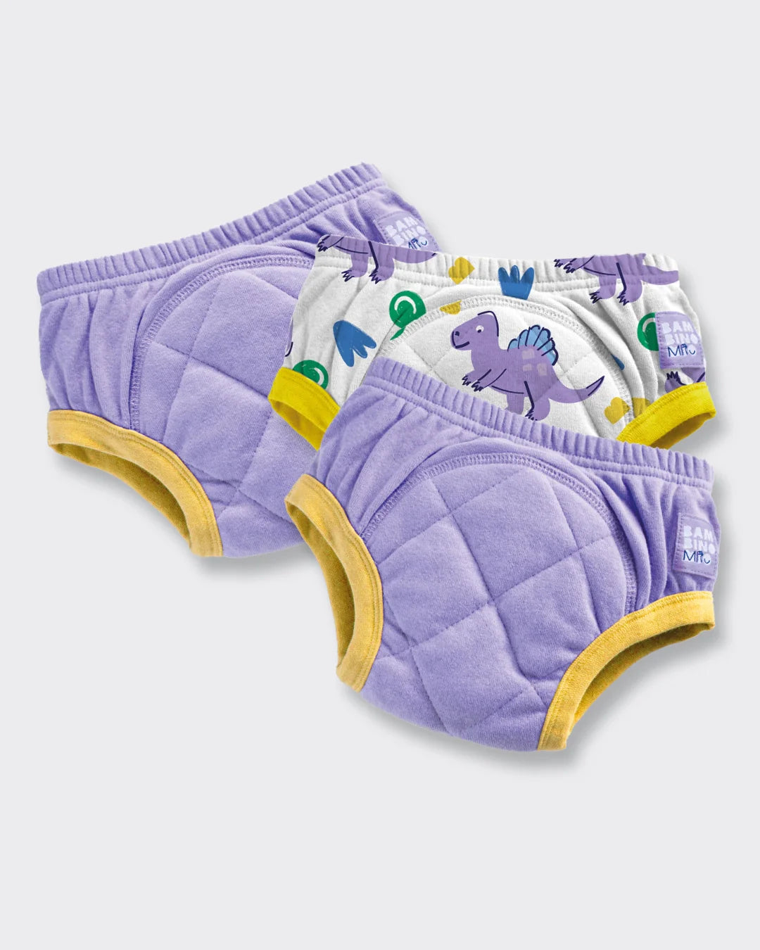 3 Pack Reusable Potty Training Pants with Cross-Stitch