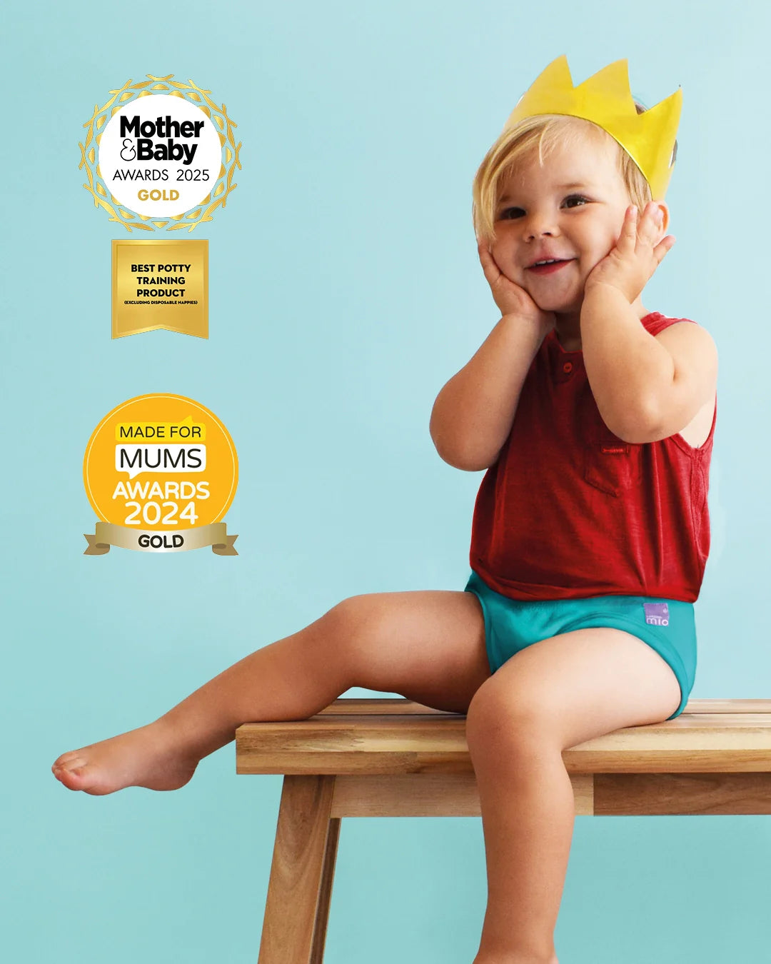 Reusable Potty Training Pants with Cross-Stitch