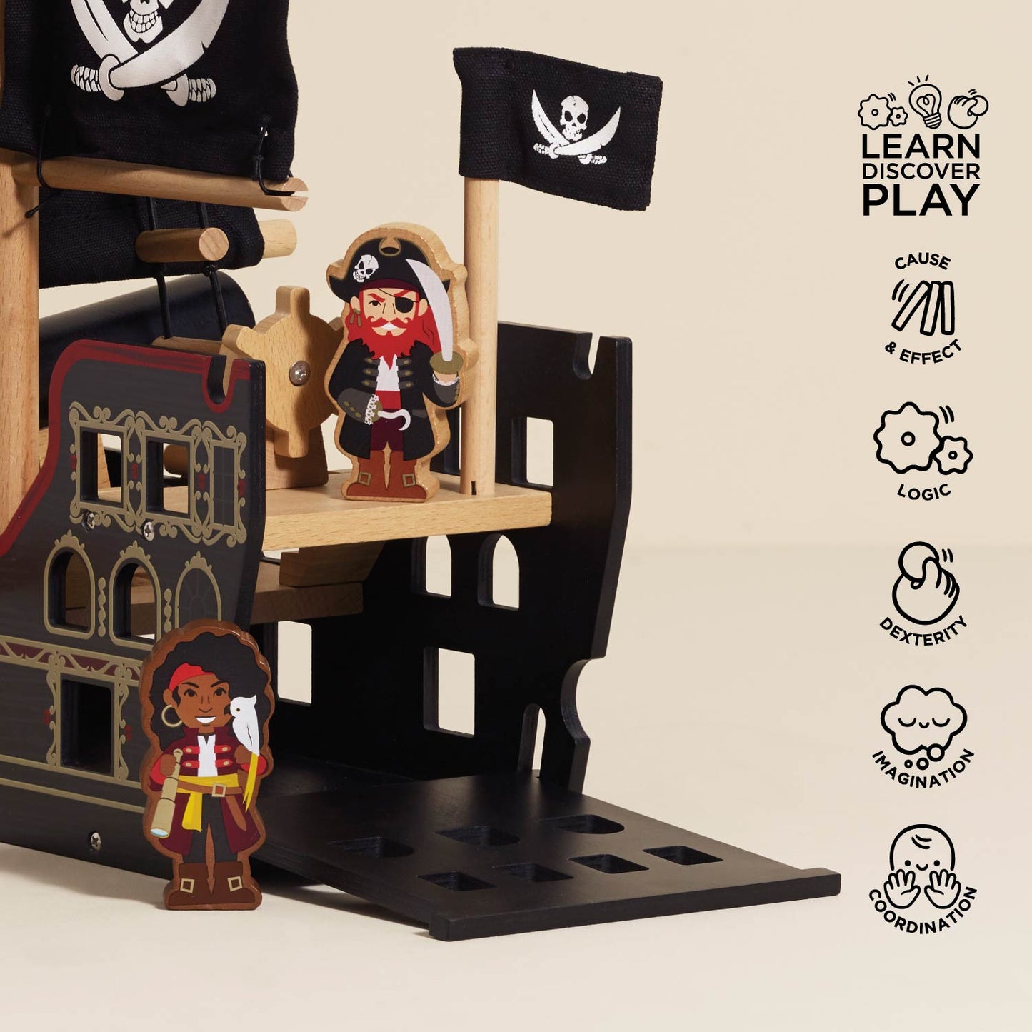 Barbarossa Pirate Ship & Characters