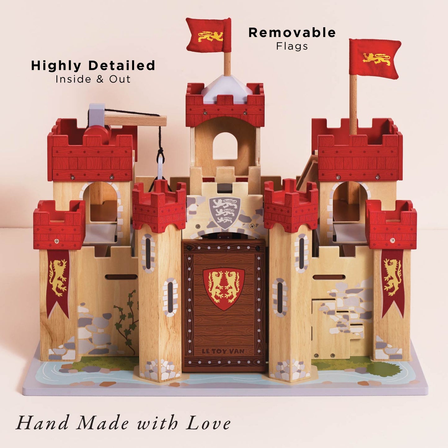 Le Toy Van Lionheart Wooden Castle