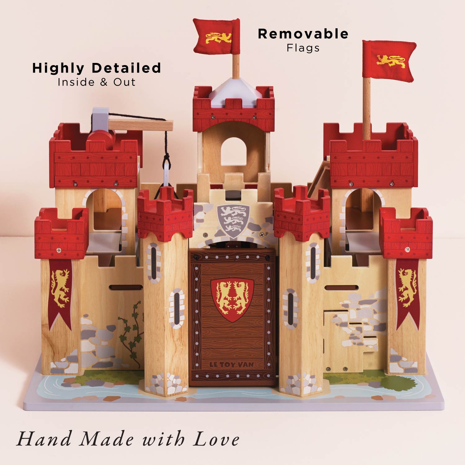 Le Toy Van Lionheart Wooden Castle