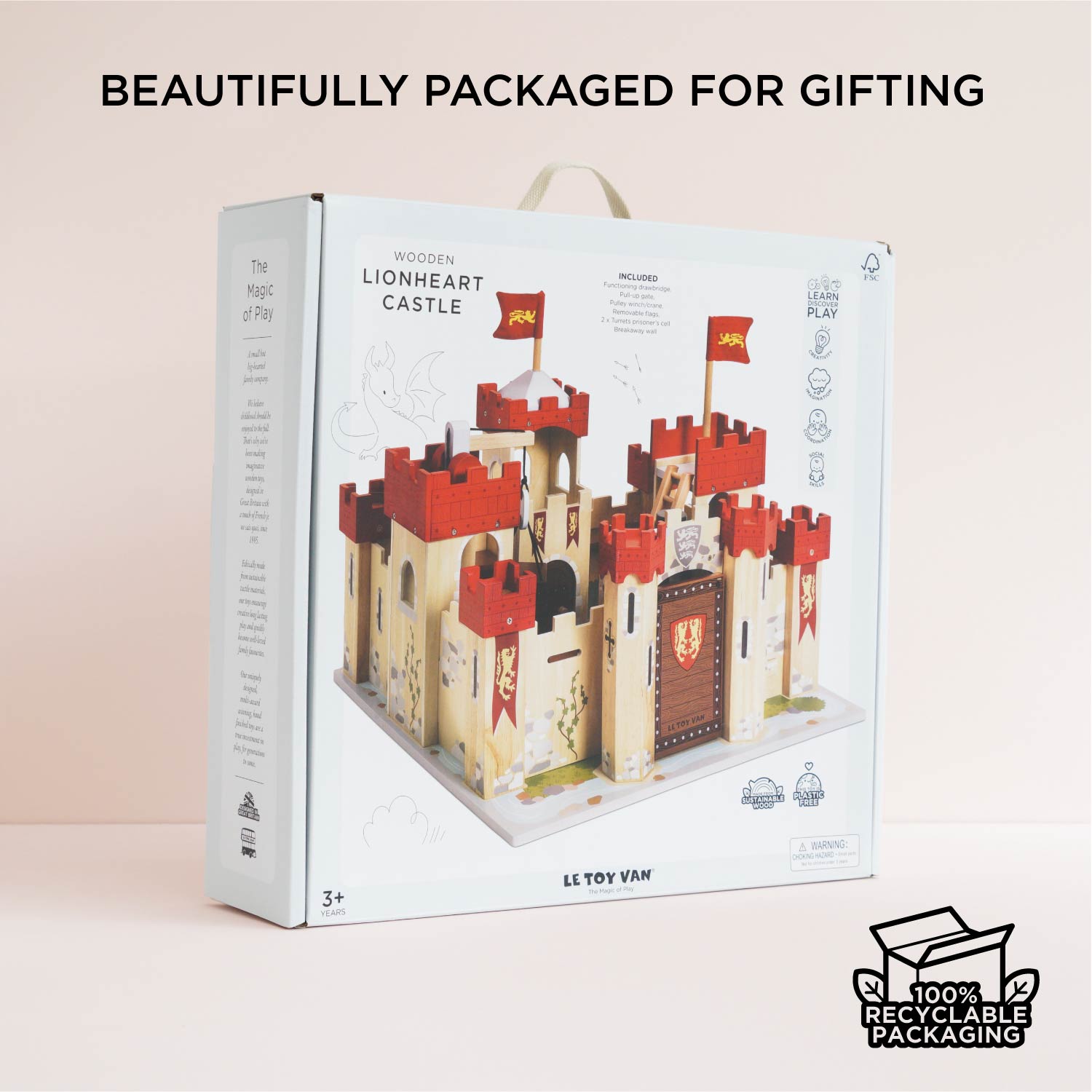 Le Toy Van Lionheart Wooden Castle
