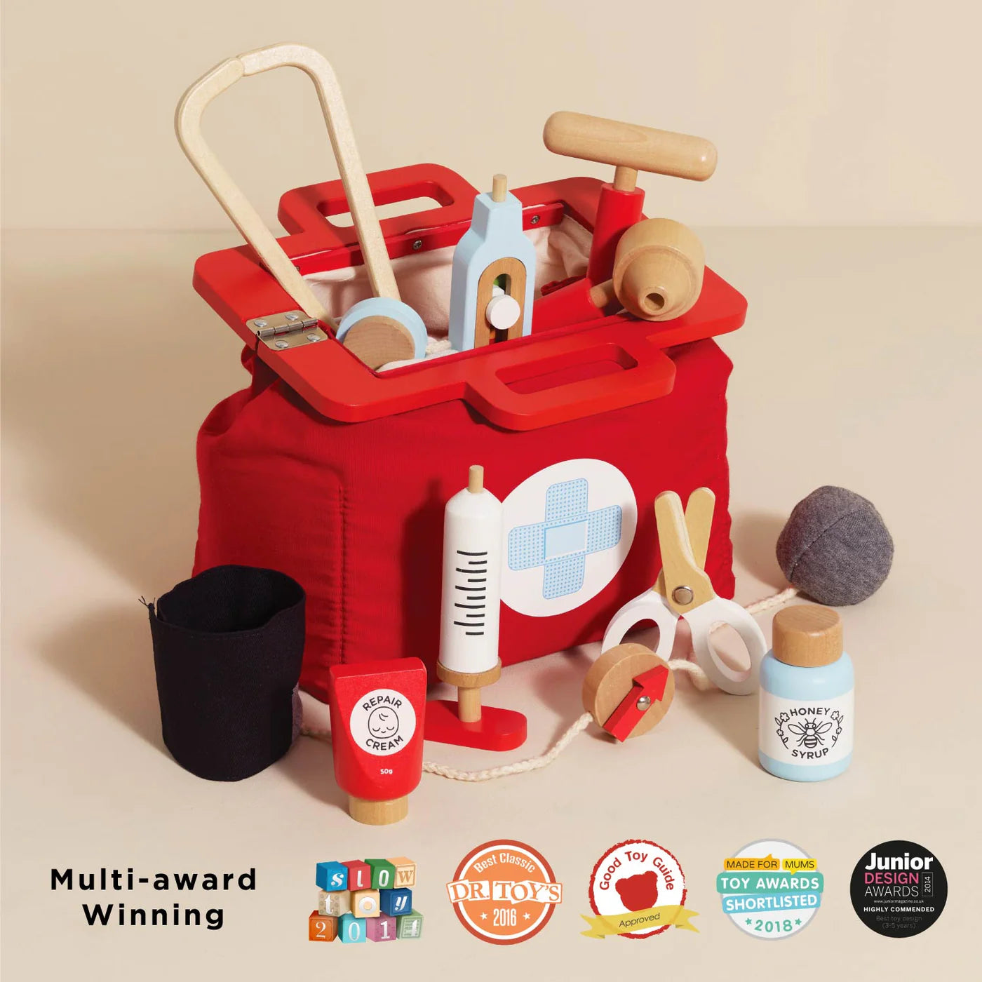 Vintage Doctor Roleplay Wooden Kit Le Toy Van