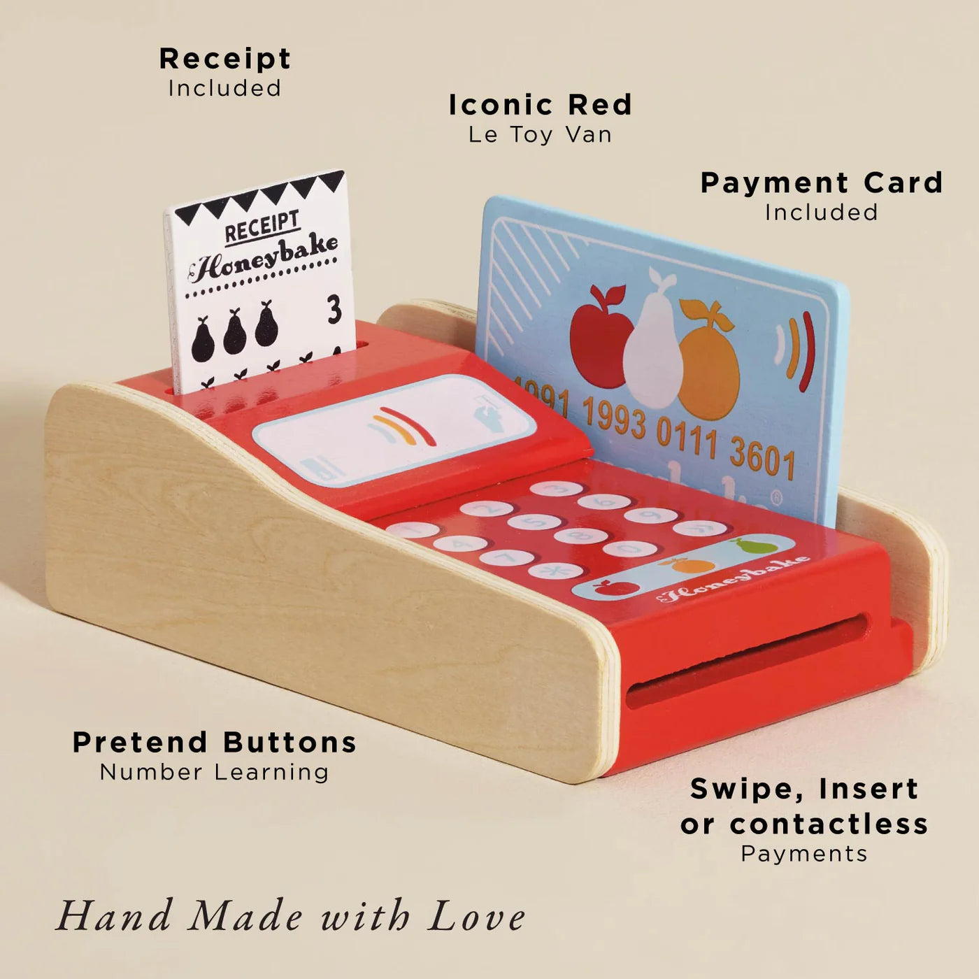 Wooden Shop Card Machine Le Toy Van