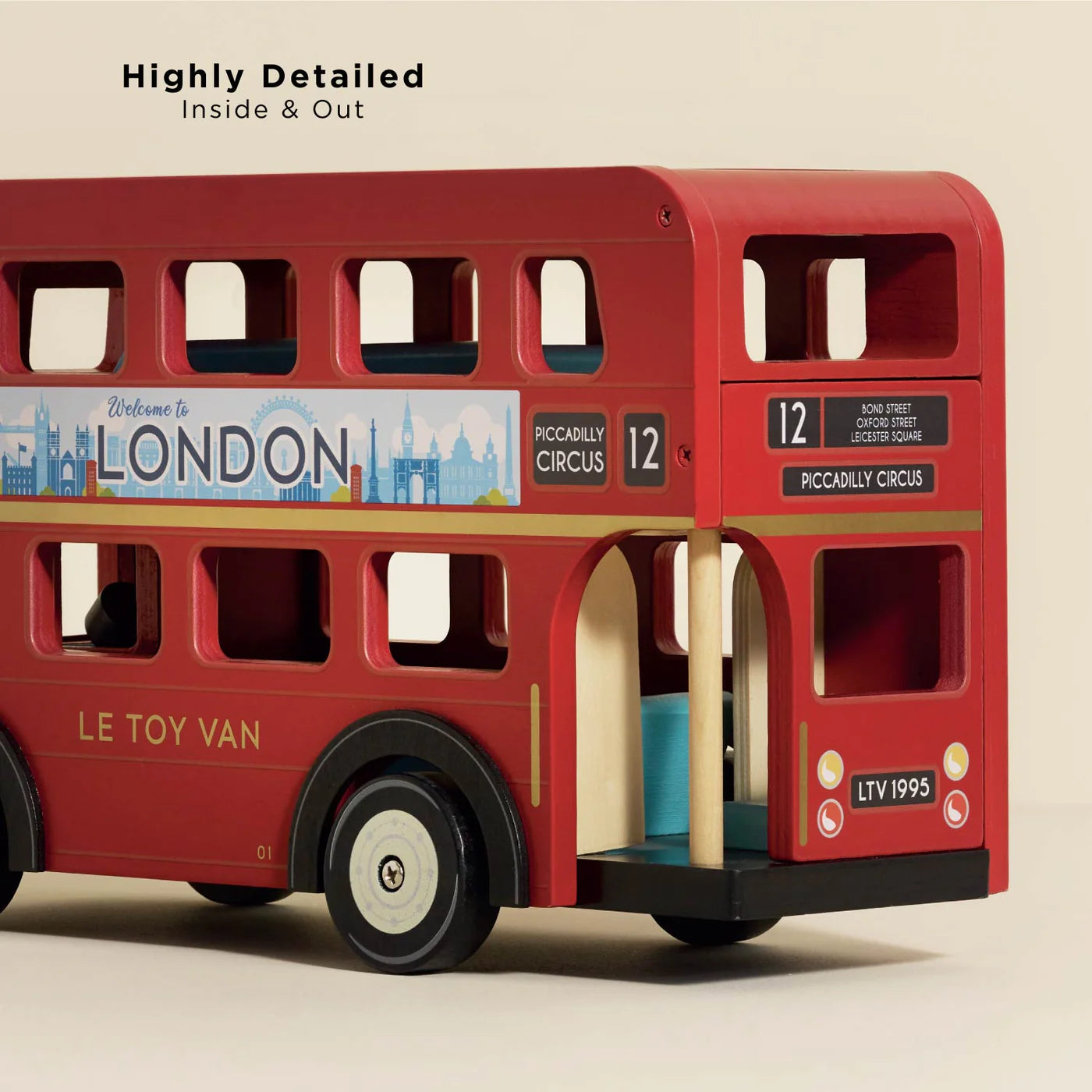 London Wooden Bus Le Toy Van