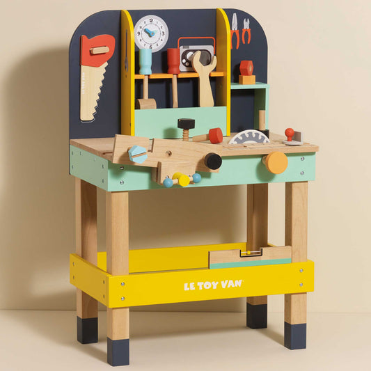 Wooden Toy DIY Work Bench With Tools | Le Toy Van Pretend Play