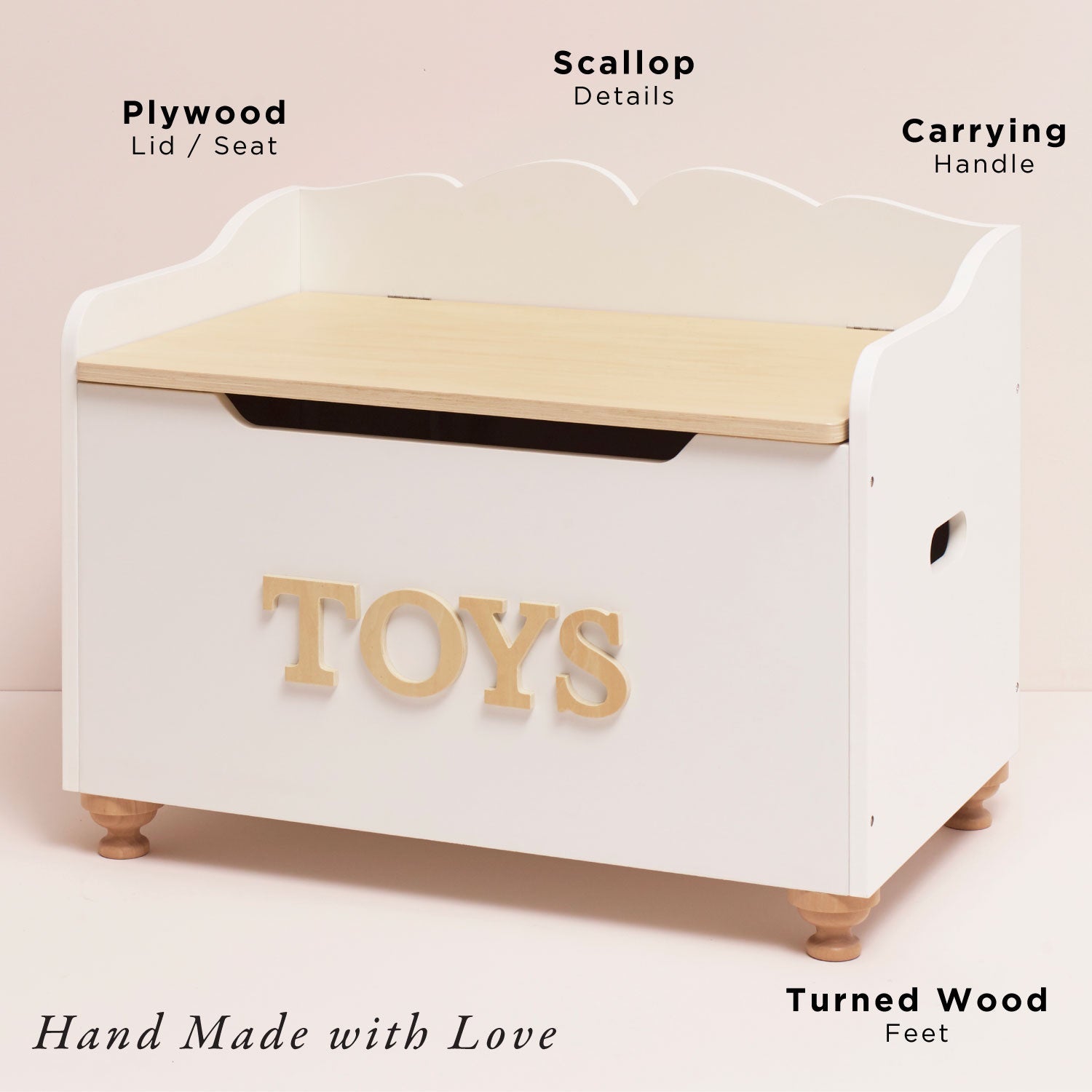 Le Toy Van Classic Wooden Toy Chest