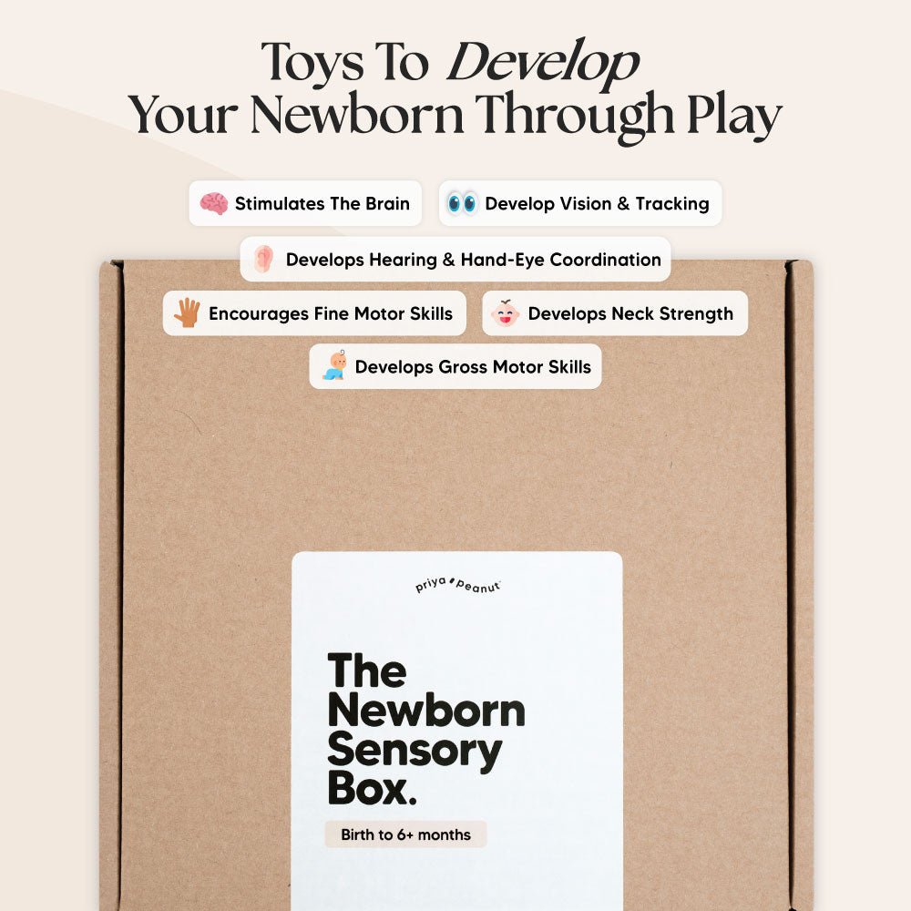 The Newborn Sensory Box (0-6+ Months) | Baby Sensory Toys | Mucky Wolf 